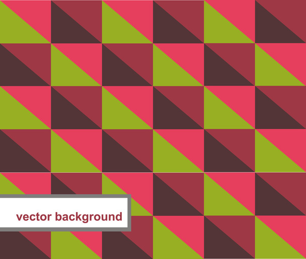 Vector pattern of geometric shapes - Vector, afbeelding