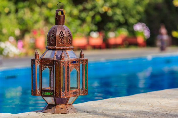 staré rustikální lampa - Fotografie, Obrázek