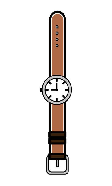 Armbanduhr als Accessoire - Vektor, Bild