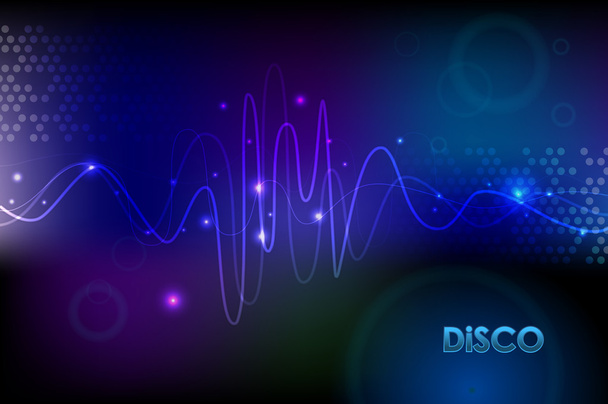Abstract disco background - Vetor, Imagem