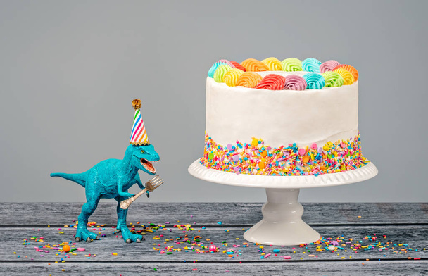 Fête d'anniversaire des dinosaures
 - Photo, image