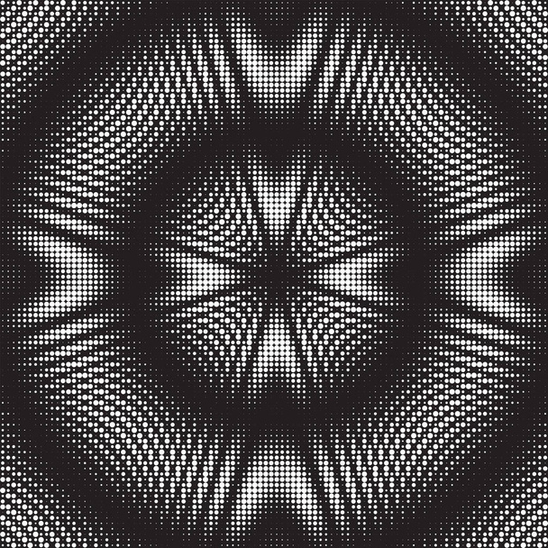 Pöttyös félhang vektor minta vagy textúra - Vektor, kép