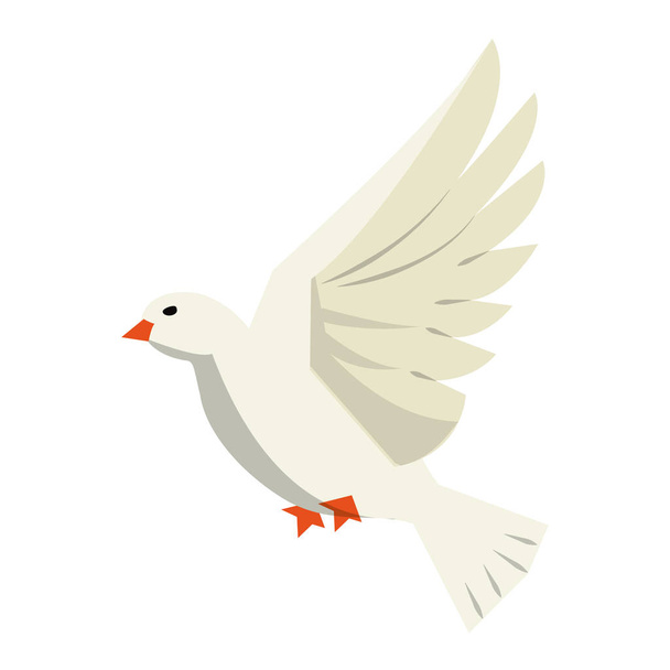 colombe oiseau volant dessin animé
 - Vecteur, image
