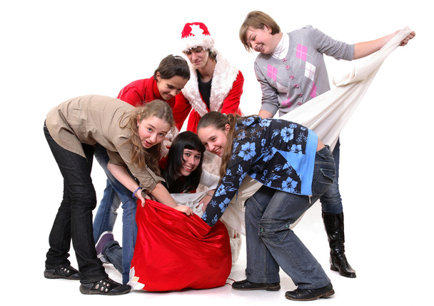 torba santa-klaus - Zdjęcie, obraz