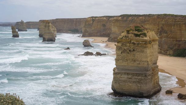 View of the Twelve Apostles at Port Campbell National Park, Australia - Photo, Image