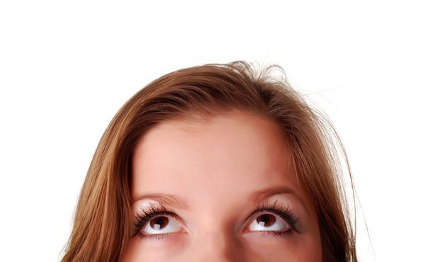 Female surprised eyes - Φωτογραφία, εικόνα