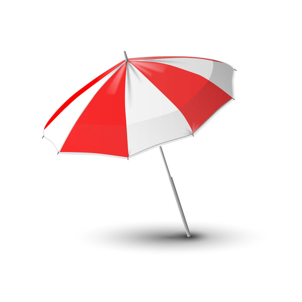 Beach umbrella - Vector, Image