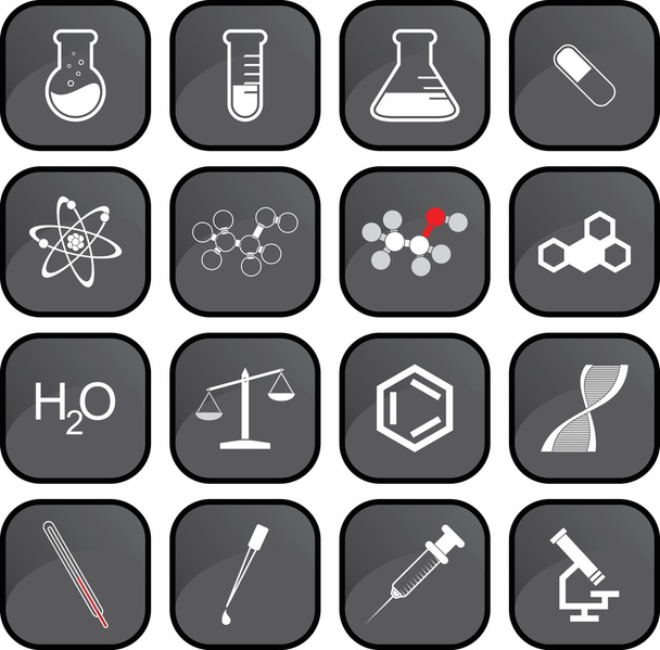 Icone di chimica
 - Foto, immagini