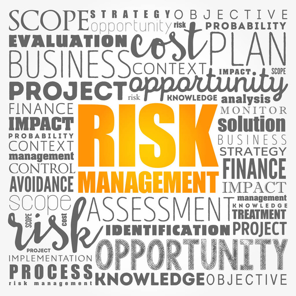 Словосочетание "Управление рисками"
 - Вектор,изображение