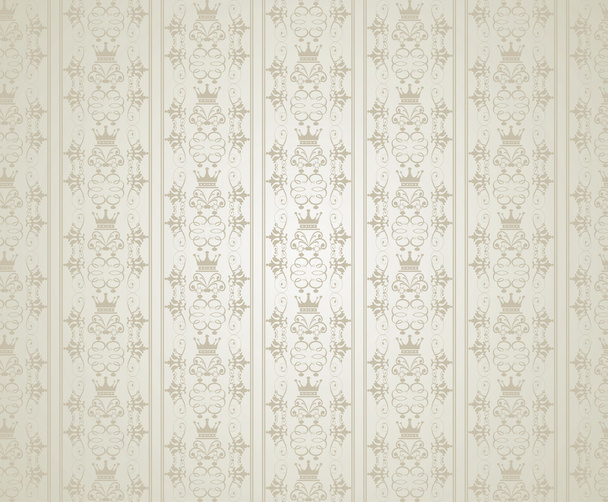 Background retro: wallpaper, pattern, seamless, vector, vintage background texture - Vektor, kép