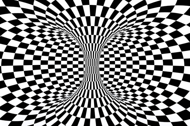 rayas en blanco y negro, repetición de líneas, renderizado 3d
 - Foto, imagen