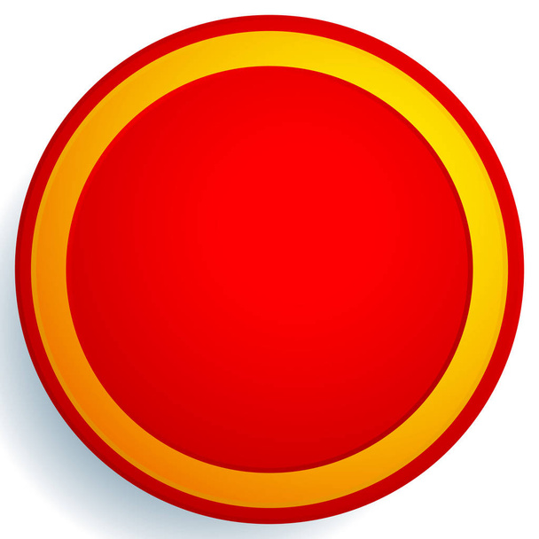 Bianco, vuoto sfondo cerchio rosso
 - Vettoriali, immagini