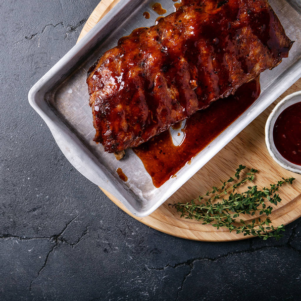 Home made pork ribs - Foto, immagini