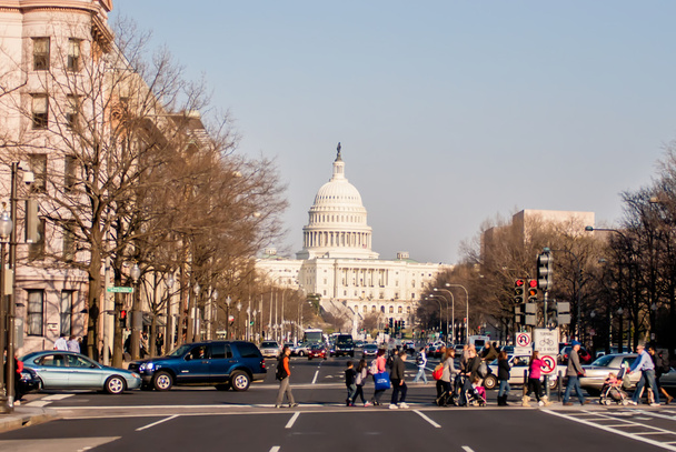 Washingtonin keskustan kadut ja liikennejärjestelmä
 - Valokuva, kuva