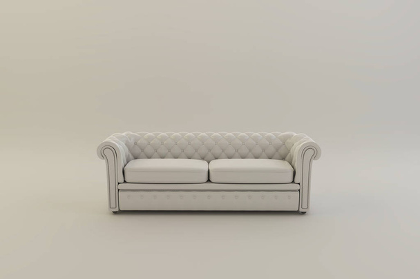 λευκό καναπέ  - Φωτογραφία, εικόνα