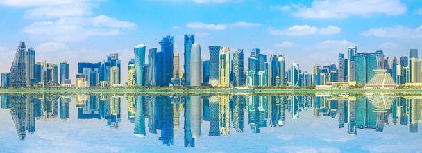 Banner horizonte de Doha
 - Foto, imagen