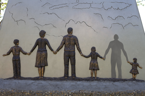 Family sculpture - Foto, Imagen