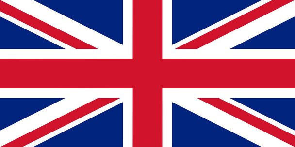 Britská vlajka vektor  - Vektor, obrázek