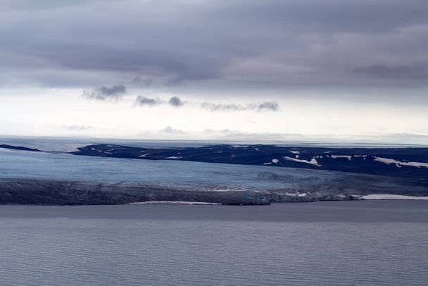 Glacier photo with Kara sea - Photo, Image