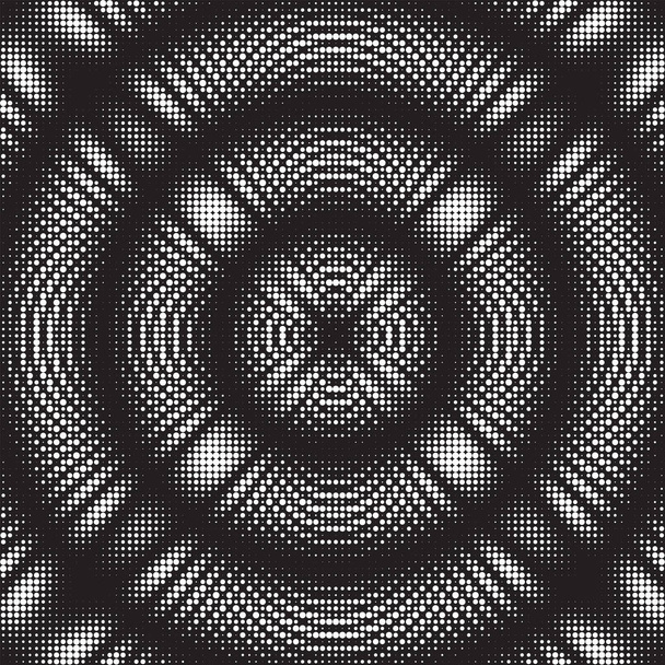 Dotted Halftone Vector Pattern or Texture - Vector, Image