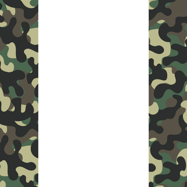 camouflage frame icon - Vector, Image