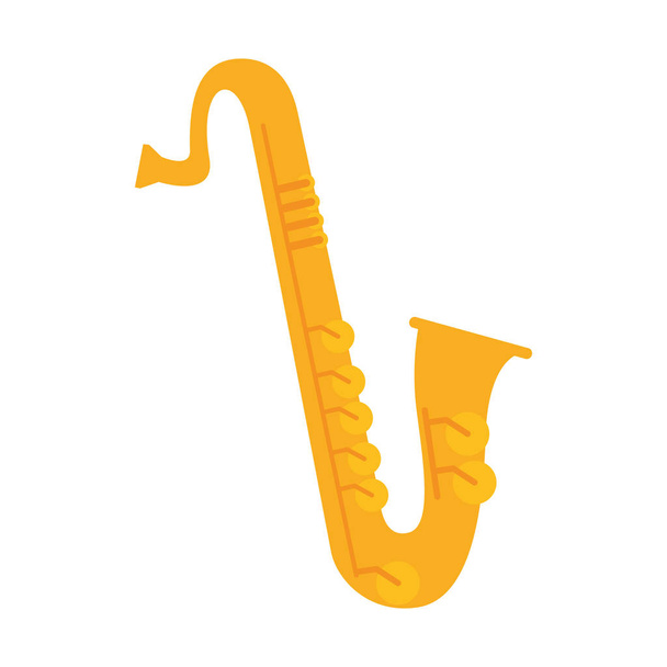 значок музичного інструменту саксофона
 - Вектор, зображення