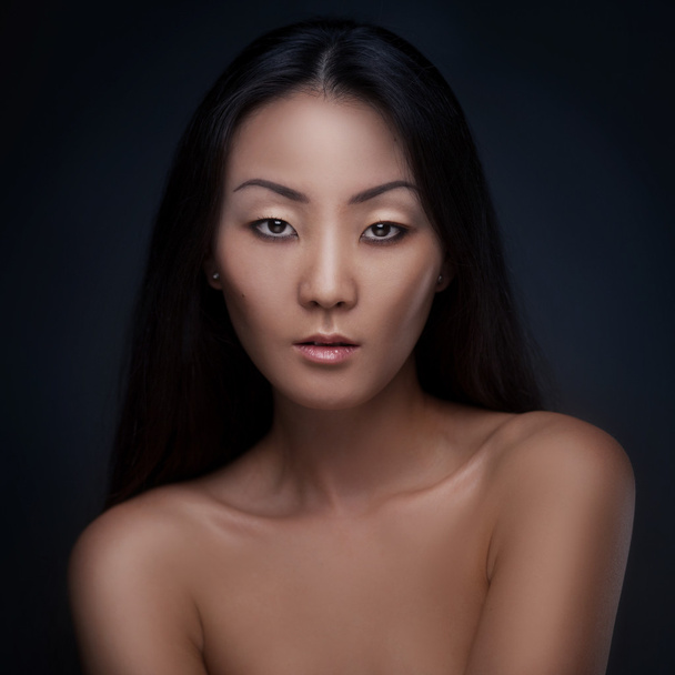 Portrait of beautiful asian girl - Фото, изображение