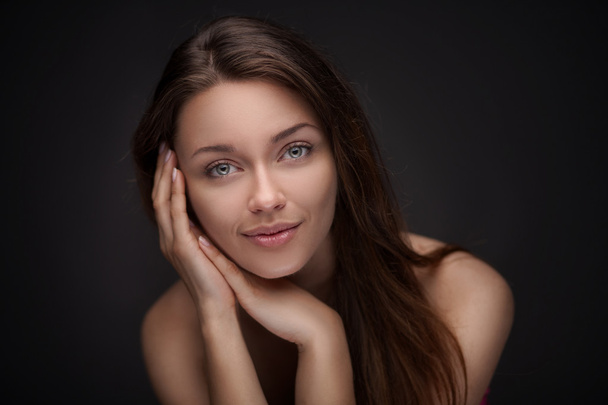 Portrait of beautiful girl - Foto, Imagem