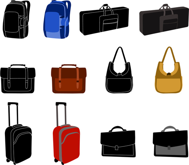 Bags - Vector, Image