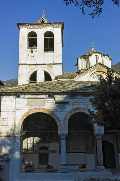 Temesvár középkori monostor, Temesvári Szent János kolostor, közel a város Serres, Közép-Macedónia, Görögország - Fotó, kép