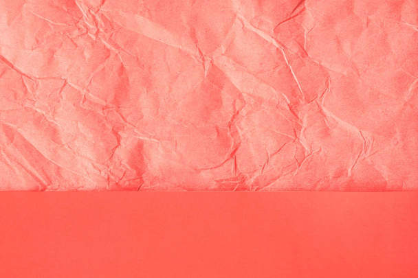 Trendy coral colored abstract background design - Photo, Image