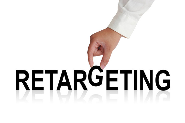 Retargeting. Parole di Business Marketing Tipografia Concetto
 - Foto, immagini