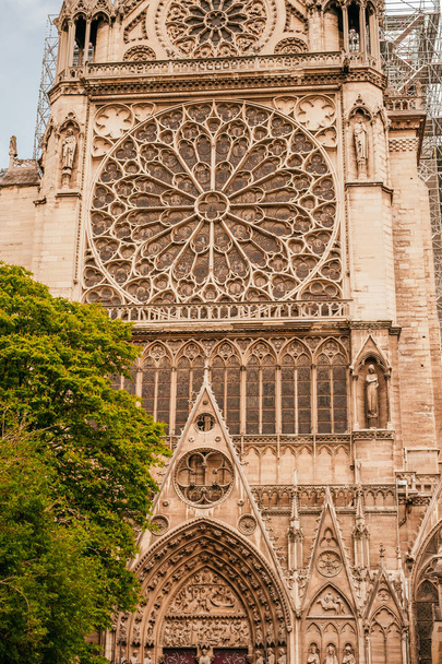 Cathedral Notre-Dame de Paris - Foto, afbeelding
