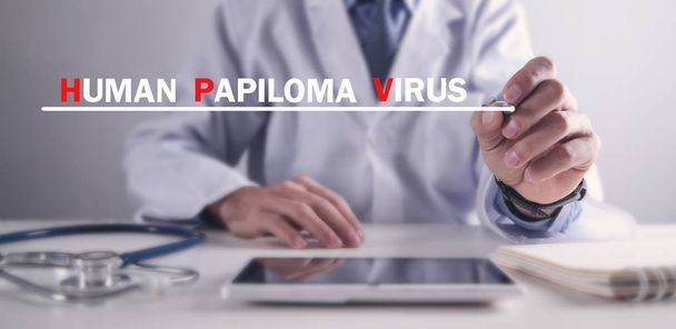 İnsan Papiloma Virüsü. Hpv - Fotoğraf, Görsel