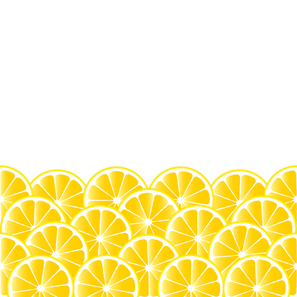 Background with lemon - Vettoriali, immagini