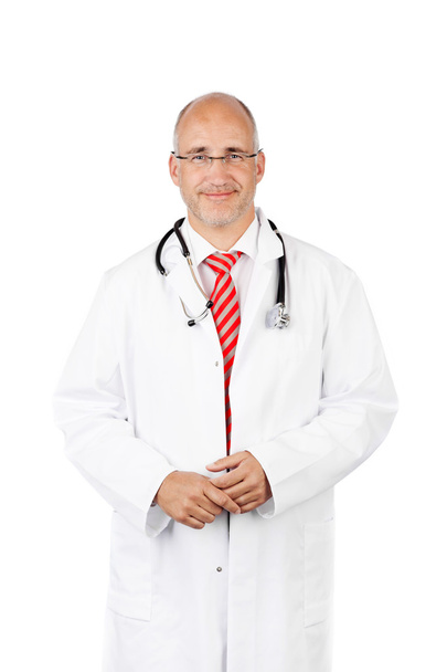 smiling doctor with stethoskop - Φωτογραφία, εικόνα