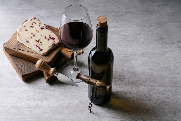 Glass of Red wine - Фото, изображение