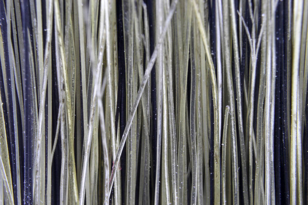 Detail of brush bristles - Photo, Image