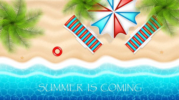 Summer poster - Vector, Image