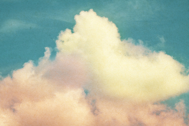 Vintage pilvet ja taivaan tausta
. - Valokuva, kuva