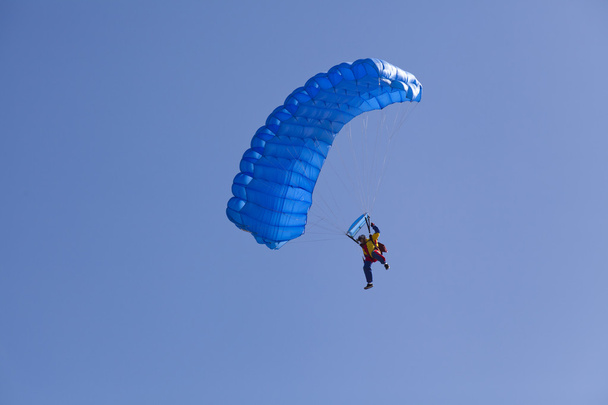 skok spadochronowy - Zdjęcie, obraz