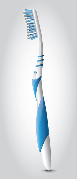 Blue Toothbrush - Wektor, obraz