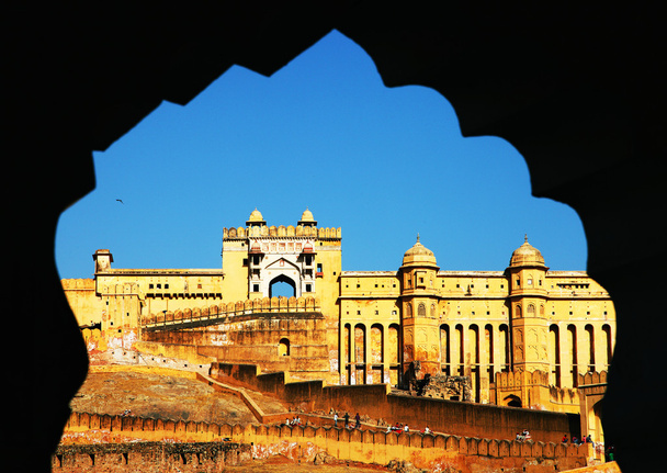 amber fort en jaipur, rajasthan, india - Foto, imagen