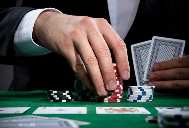 Poker player - Foto, Imagem