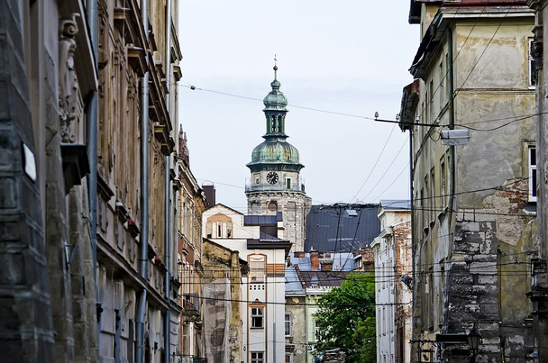 Kaupunkimaisema - vanha kaupunki Lvov
 - Valokuva, kuva