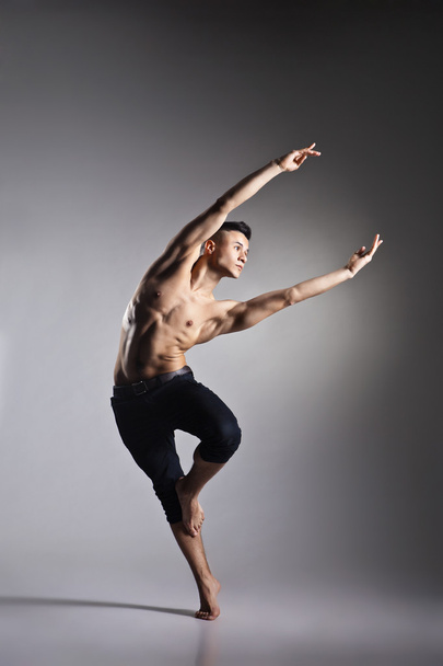 Young and stylish modern ballet dancer - Foto, Imagem