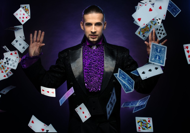 Handsome magician - Photo, Image