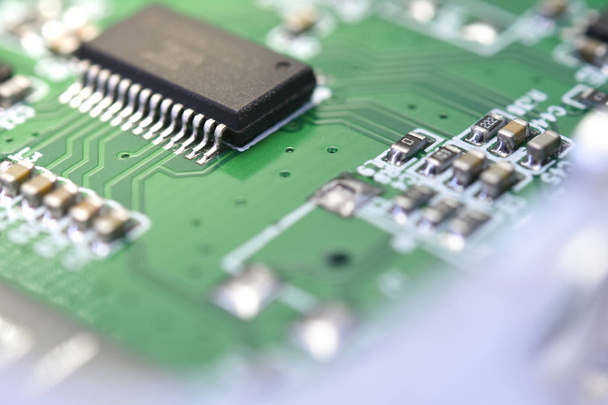 Primer plano de las placas de circuitos electrónicos
 - Foto, Imagen