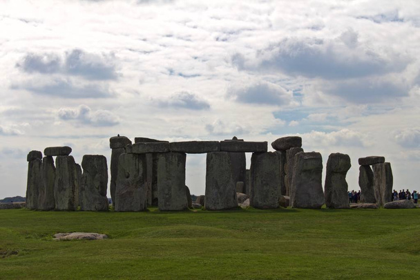 Rocks of Stonehenge On a Cloudy Summer Day - Photo, Image