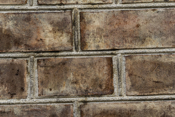 Old brick wall pattern closeup. - Fotó, kép